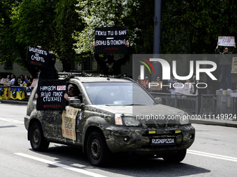 Families of prisoners of war from the Mariupol garrison are organizing the ''Don't be silent. Captivity Kills'' event in support of the capt...