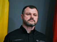 Minister of Internal Affairs of Ukraine Ihor Klymenko is meeting with the Interior Ministers of Estonia, Latvia, and Lithuania in Lviv, Ukra...