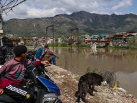 A rescue operation is continuing near the incident site in Gundbal, Srinagar, Jammu and Kashmir, India, on April 16, 2024. At least six pers...