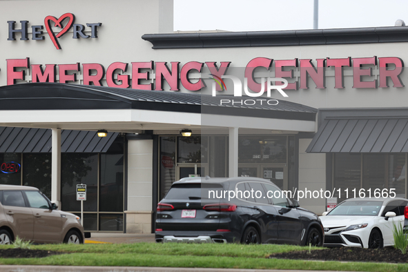 The Sacred Heart Emergency Center is operating in Houston, Texas, on April 20, 2024. 