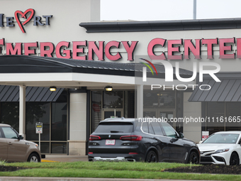 The Sacred Heart Emergency Center is operating in Houston, Texas, on April 20, 2024. (