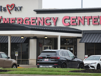 The Sacred Heart Emergency Center is operating in Houston, Texas, on April 20, 2024. (