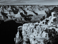 The U.S. National Park Service is administering the Grand Canyon, which is over 200 miles long and greater than 1 mile deep in spots. (