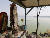 Images of the Virgin of Guadalupe are being displayed on the side of Lake Chalco-Xico in the State of Mexico. This Sunday is being marked as...