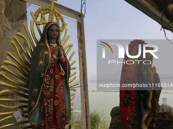 Images of the Virgin of Guadalupe are being displayed on the side of Lake Chalco-Xico in the State of Mexico. This Sunday is being marked as...