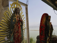 Images of the Virgin of Guadalupe are being displayed on the side of Lake Chalco-Xico in the State of Mexico. This Sunday is being marked as...