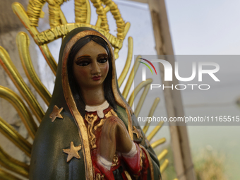 Images of the Virgin of Guadalupe are being displayed on the side of Lake Chalco-Xico in the State of Mexico. This Sunday is being marked as...