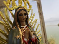 Images of the Virgin of Guadalupe are being displayed on the side of Lake Chalco-Xico in the State of Mexico. This Sunday is being marked as...