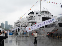 China is celebrating ''Navy Day'' in Shanghai, China, on April 23, 2024. (