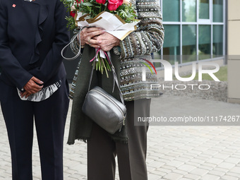 Queen Sofia of Spain attends the 36th Global Conference of Alzheimer's Disease Internationa Krakow, Poland on April 24, 2024. The ADI confer...