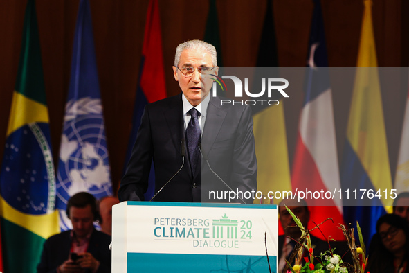 Annalena Baerbock, the Federal Minister for Foreign Affairs of Germany, and Mukhtar Babayev, the COP29 President-Designate & Minister of Eco...