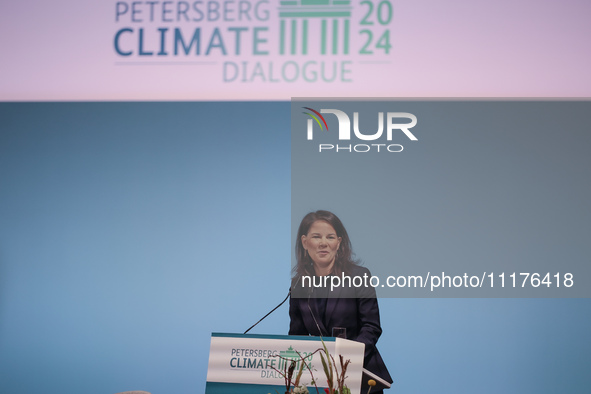 Annalena Baerbock, the Federal Minister for Foreign Affairs of Germany, and Mukhtar Babayev, the COP29 President-Designate & Minister of Eco...