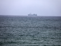 The ROY P. BENAVIDEZ (IMO: 9218210), a Logistics Naval Vessel flying the flag of the USA, is currently anchored off the coast of the Wadi Ga...