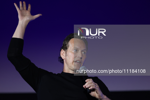 Patrick Wilson during Mastercard Off Camera festival in Krakow, Poland on April 27, 2024. 