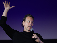 Patrick Wilson during Mastercard Off Camera festival in Krakow, Poland on April 27, 2024. (