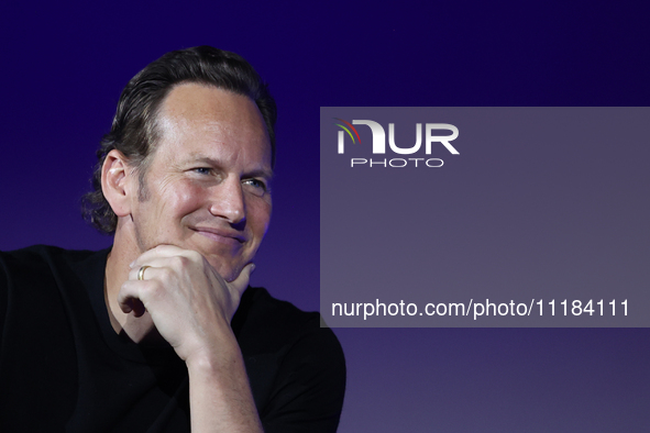 Patrick Wilson during Mastercard Off Camera festival in Krakow, Poland on April 27, 2024. 