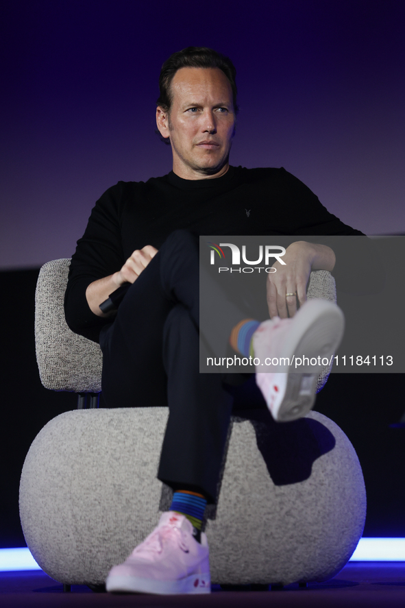 Patrick Wilson during Mastercard Off Camera festival in Krakow, Poland on April 27, 2024. 