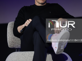 Patrick Wilson during Mastercard Off Camera festival in Krakow, Poland on April 27, 2024. (