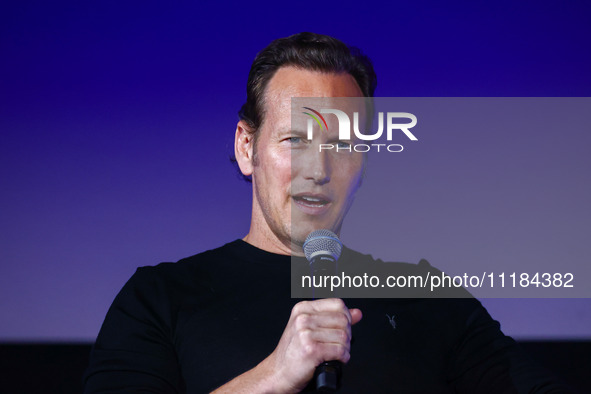 American actor Patrick Wilson attends the 17th edition of the Mastercard OFF CAMERA International Festival of Independent Cinema in Krakow,...