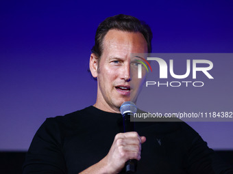 American actor Patrick Wilson attends the 17th edition of the Mastercard OFF CAMERA International Festival of Independent Cinema in Krakow,...