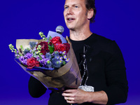 American actor Patrick Wilson collects the Against the Current award during the 17th edition of the Mastercard OFF CAMERA International Fest...