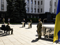 Ukraine's President Volodymyr Zelenskiy and NATO Secretary-General Jens Stoltenberg attend a joint press conference, amid Russia's attack on...