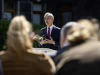 NATO Secretary-General Jens Stoltenberg attends a joint press conference with Ukraine's President Volodymyr Zelenskiy, amid Russia's attack...