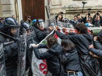 On April 29, 2024, a group of protesters gathered outside the G7 climate meeting in Turin, Italy, repeatedly attempting to reach the meeting...