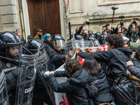 On April 29, 2024, a group of protesters gathered outside the G7 climate meeting in Turin, Italy, repeatedly attempting to reach the meeting...