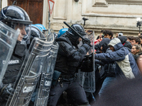 On April 29, 2024, a group of protesters gathered outside the G7 climate meeting in Turin, Italy, repeatedly attempting to reach the meeting...