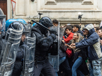 On April 29, 2024, a group of protesters gathered outside the G7 climate meeting in Turin, Italy, repeatedly attempting to reach the meeting...