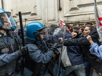 On April 29, 2024, a group of protesters gathered outside the G7 climate meeting in Turin, Italy, repeatedly attempting to reach the meeting...