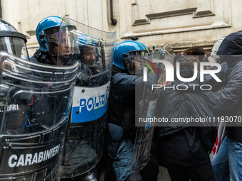 On April 29, 2024, a group of protesters gathered outside the G7 climate meeting in Turin, Italy, repeatedly attempting to reach the meeting...