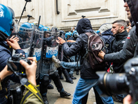 On April 29, 2024, a group of protesters gathered outside the G7 climate meeting in Turin, Italy, repeatedly attempting to reach the meeting...