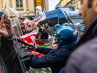 On April 29, 2024, a group of protesters gathered outside the G7 climate meeting in Turin, Italy, repeatedly attempting to reach the meeting...