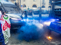 On April 29, 2024, a group of protesters gathered outside the G7 climate meeting in Turin, Italy, repeatedly attempting to reach the meeting...