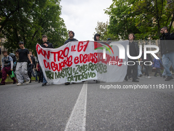 On April 29, 2024, a group of protesters gathered outside the G7 climate meeting in Turin, Italy, repeatedly attempting to reach the meeting...