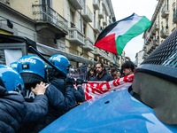 On April 29, 2024, a group of protesters gathered outside the G7 climate meeting in Turin, Italy, repeatedly attempting to reach the meeting...