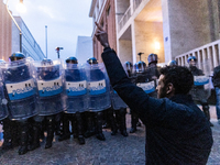 On April 29, 2024, a group of protesters gathered outside the G7 climate meeting in Turin, Italy, repeatedly attempting to reach the meeting...