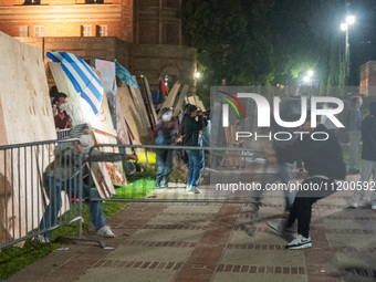 Israeli Protesters Laid Siege On The UCLA Gaza Support Camp For Over 4 Hours. The Israeli Protesters Used Make Shift Weapons, Chemical Weapo...