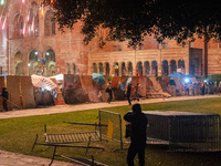 Israeli Protesters Laid Siege On The UCLA Gaza Support Camp For Over 4 Hours. The Israeli Protesters Used Make Shift Weapons, Chemical Weapo...