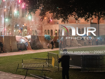 Israeli Protesters Laid Siege On The UCLA Gaza Support Camp For Over 4 Hours. The Israeli Protesters Used Make Shift Weapons, Chemical Weapo...