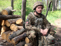 Oleksii, known by his call sign Shershen (Hornet), is serving as a marksman and medic with the 5th Slobozhanska Brigade of the National Guar...