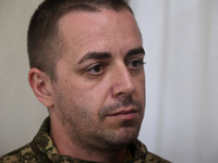 A military doctor of the 5th Slobozhanska Brigade of the National Guard of Ukraine, known by his call sign Morfin (Morphine), is providing m...