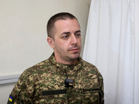 A military doctor of the 5th Slobozhanska Brigade of the National Guard of Ukraine, known by his call sign Morfin (Morphine), is providing m...