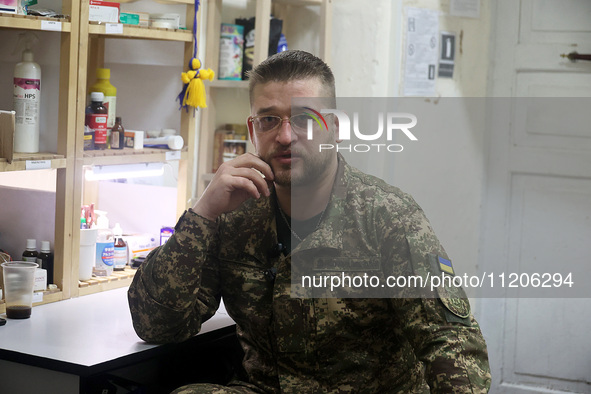 Ihor, known by his call sign Khranytel (Keeper), is serving as a marksman and medic for the 5th Slobozhanska Brigade of the National Guard o...