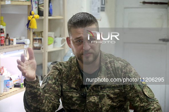 Ihor, known by his call sign Khranytel (Keeper), is serving as a marksman and medic for the 5th Slobozhanska Brigade of the National Guard o...