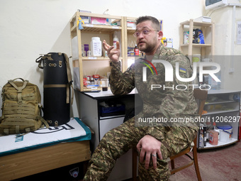 Ihor, known by his call sign Khranytel (Keeper), is serving as a marksman and medic for the 5th Slobozhanska Brigade of the National Guard o...