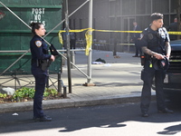 A 16-year-old male victim is being shot and killed in Manhattan, New York, United States, on May 7, 2024. At approximately 2:30 p.m. on Tues...