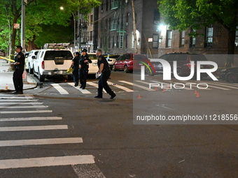 Two women are being treated for injuries after a shooting in the Bronx, New York, United States, on May 7, 2024. On Tuesday evening, on the...